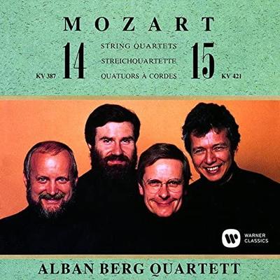 CD ALBAN BERG QUARTET - Mozart: String Quartet Nos. 14 & 15 WPCS51163 Japan ObiClassical Used