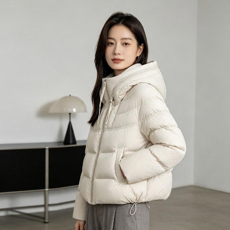Daunenjacke Damen Winter Kurz Neu Enten Daunen Daunenjacke