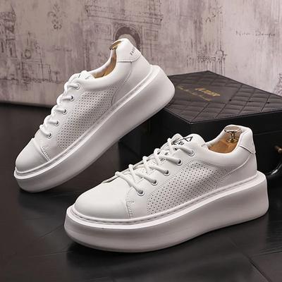 Fashion Mens Shoes Leather Male Men's Men Sneakers Summer Shoes for Men Luxury Designer Platform Men Leather Man Shoes