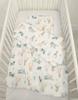 Baby bedding set with filling, 2 pieces, 75x100cm NEWBORN - sky adventure