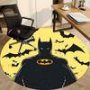1 alfombra redonda para oficina Batman, debajo de sillas de oficina, dormitorio, sala de estar, decoración del hogar, decoración de habitación, disponible en varios tamaños