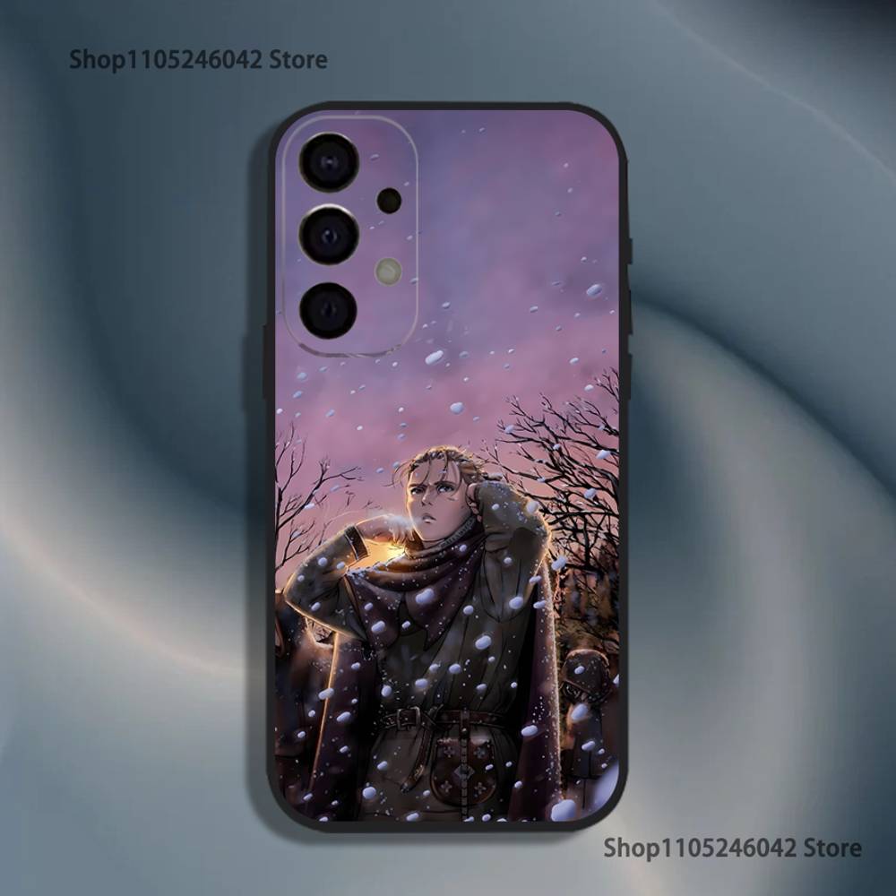 V-Vinland S-Sagas Manga Phone Case For Samsung S25,S24,S21,S22,S23,S30,Ultra,S20,Plus,Fe,Lite,5G Black Cover