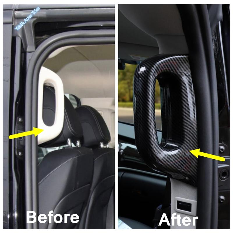 ABS Inner Door Handle Bowl / B Column Decoration Frame Cover Trim Interior Accessories For Mercedes-Benz Vito W447 2014 - 2025