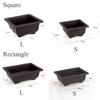 Plastic Succulents Balcony Home Decor Bonsai Pots Planters Garden Supplies Nursery Pots