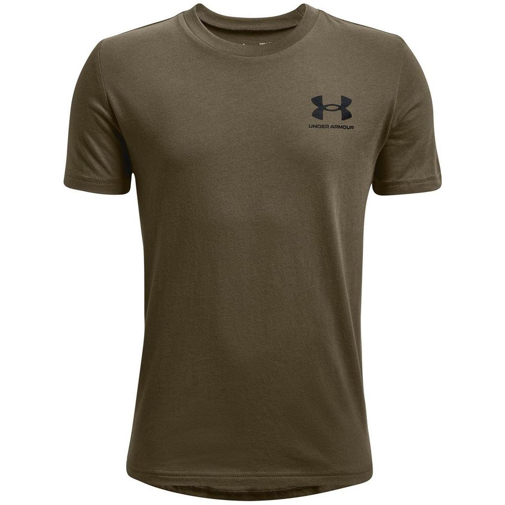 Under Armour Boys Logo Short-Sleeved T-Shirt