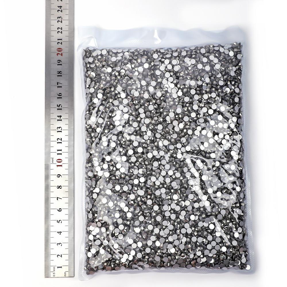 Weichen Big Bag Flat Bottom Diamond Color Plated Crystal Diamond Decorative Rhinestone Diy Nail Art Glass Jewelry Accessories
