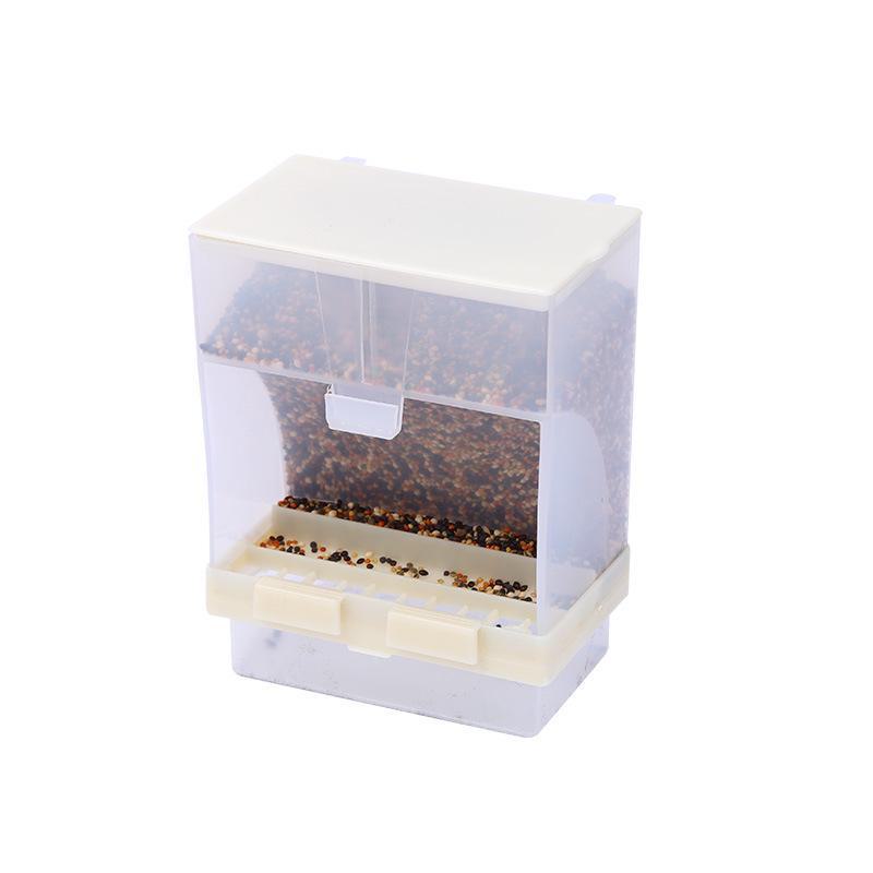 Anti-Spill Automatic Bird Feeder for Budgies and Cockatiels