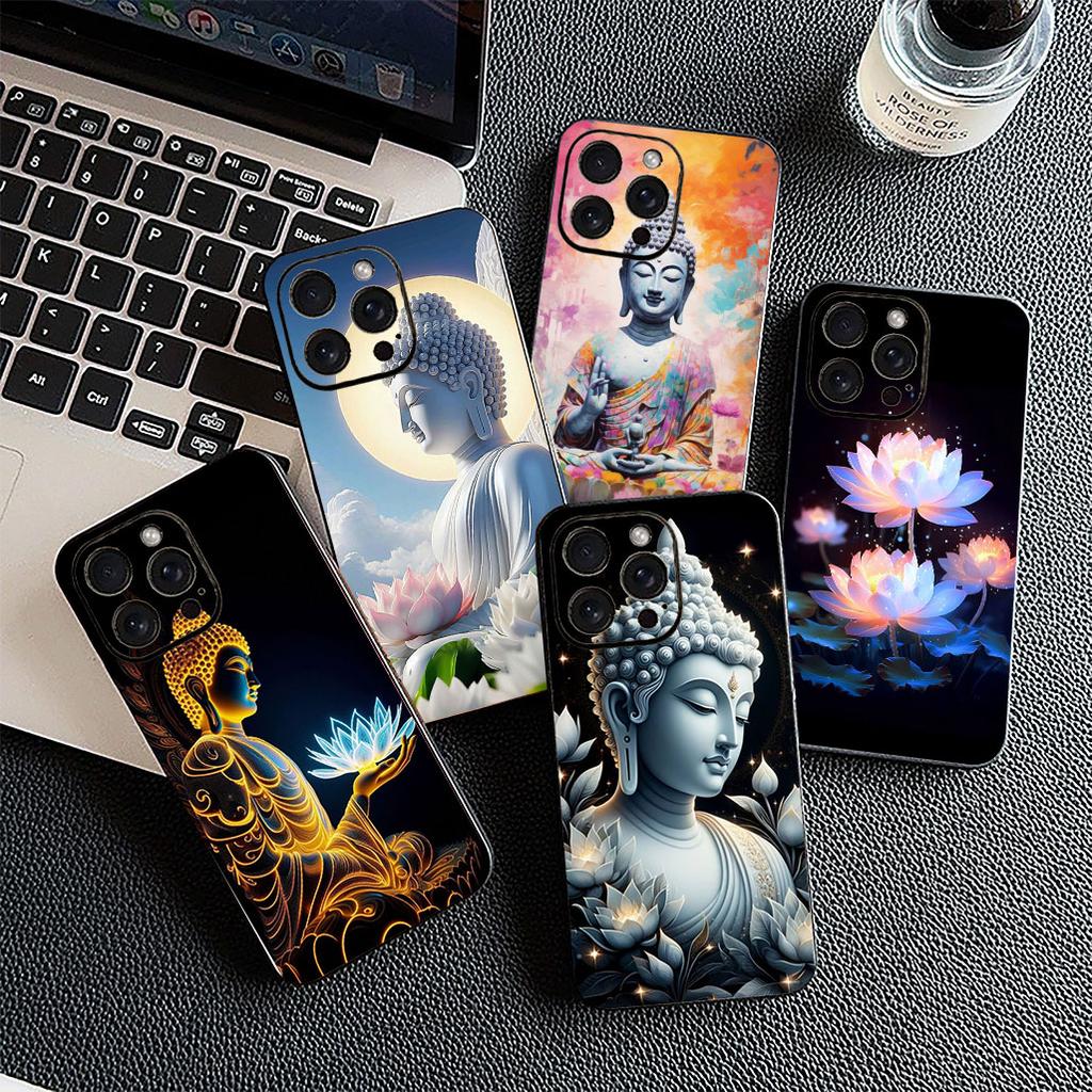 Cover for Samsung Galaxy S20 S22 S21 FE Ultra Plus A07 A17 A15 A16 A25 A57 A37 Casing Silicone Phone Case Lord Wallpaper Buddha