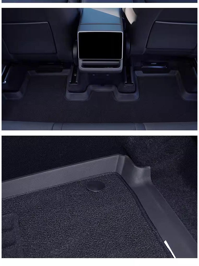 Tesla Model Y/3 Official Style Full Surround TPE Floor Mats