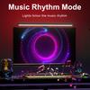 LED Snyc Computer Monitor Light Bar RGB Music Rhythm Screen Hanging Lights Night Light Table Light Strip Work Game Atmosphere La