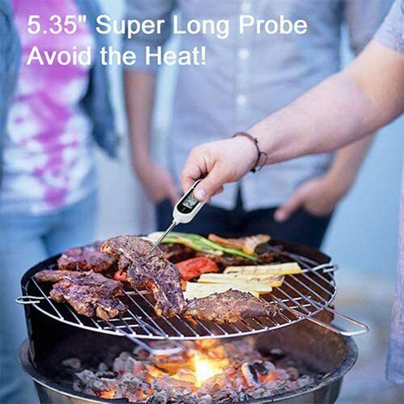 Digital Instant Read Meat Thermometer Kitchen Cooking Food Candy Milk Bbq Grill