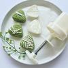 Plastik Mondkuchenformen Leicht zu reinigen Gebäckstempel Zongzi Form Mungbohnenkuchenformen ABS-Material für Mondkuchen