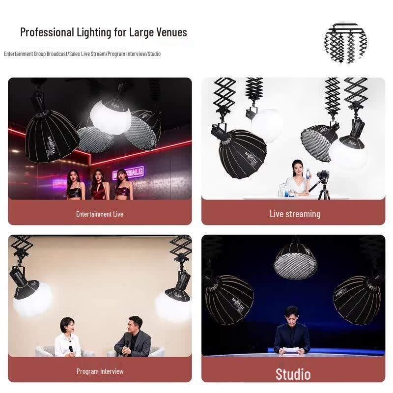 Miaotu CL500B Live Studio Ceiling Track Lighting System