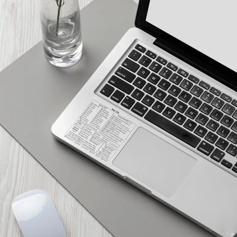 For Mac Windows Keyboard Shortcut Stickers Word Excel Clear Stickers Letter Graphic Laptop Protective Sticker Quick Navigation