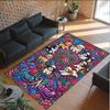 Hearts Theme Crystal Velvet Floor Rug Personalized Custom Name Text Warm Carpet Home Decoration