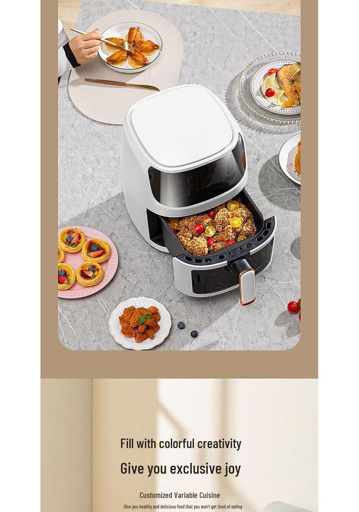 Multifunctional Large Capacity Electric Air Fryer French Fry Maker