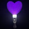 Light-Up Heart & Pentagram Glow Stick with Sound Shaker for Creative Activities