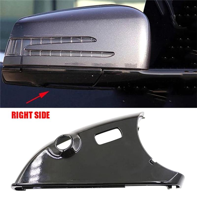 1Pair Car Rearview Side Mirror Bottom Lower Holder For Mercedes-Benz W212 2009-2015 S-Class W221 2009-2013 GLK 2012-2015