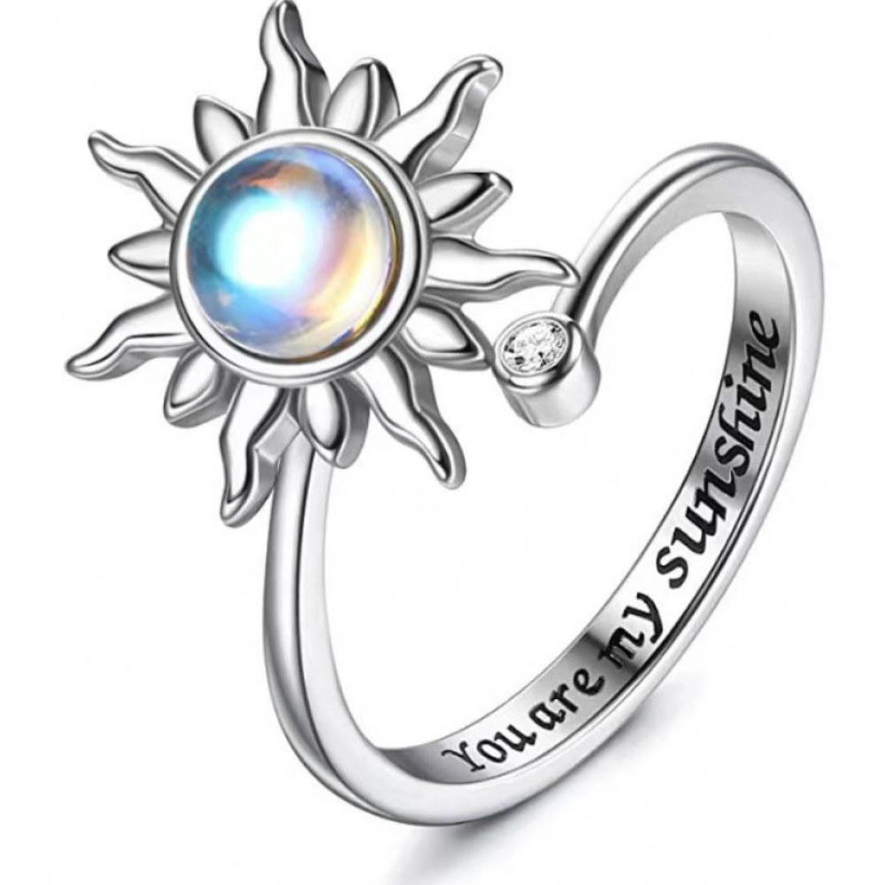 Fretting Bead Rotating Ring Creative Ring Anti-stress Anxiety Ring