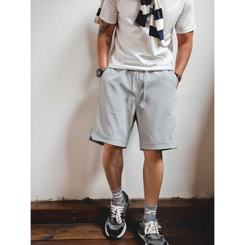American Mountain Outdoor Quick-Drying Functional Sports Shorts Men's Summer Thin Cropped Pants Foreign Trade Men's Fitness Pants