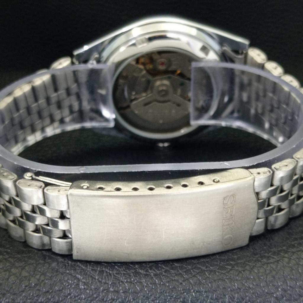 REFURBISHED SEIKO 5 AUTOMATIC 6309A VINTAGE JAPAN MENS GREEN WATCH a441281-4 Sk-a441281