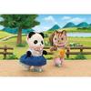 Sylvanian Family 5652 Set patine pentru bicicletă pentru fete Panda, 1 set, jucării populare coreene