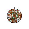Hot Sale Christmas Home Decor Goods Creative Dart Board Santa Claus Throwing Target Dart Shooting Board Party Game Supplies