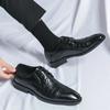 Men Derby Shoes Lace-up Business Men Shoes Black Brown Pu Shoes for Men with  Size 38-48 Mens Dress