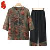 Damen Chinesisches Ethnisch Sommer Zweiteiliges Set