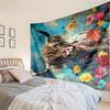 Cow In Flower Field Tapestry Room Decoration Wall Hanging for Living Room Bedroom, Dormitory, Birthday and Christmas Gifts