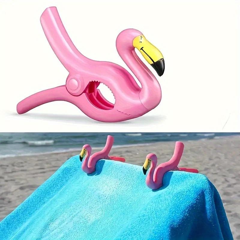 1Pc Cute Plastic Beach Towels Clips For Sunbeds Sun Lounger Animal Decorative Clothes Pegs Large Drying Racks Retaining Clip