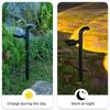 Solar Outdoor Lights Warm /White Pathway Light - Waterproof Solar Powered Garden Stake Lights for Walkway Lawn Driveway Backyard