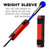 , Golf Swing Trainer Weighted Accessory for Training or