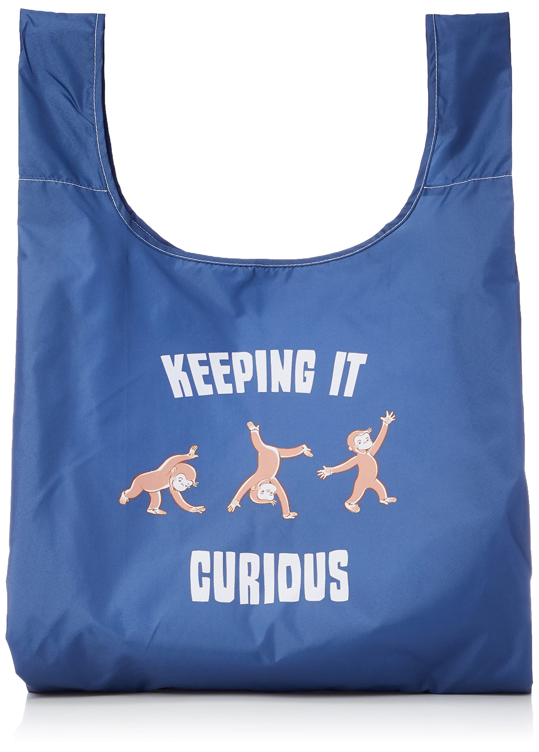 

Marushin Eco Curious George Play with Made with Recycled Perfect for or as a Gift Bag, Let s George Design, Polyester, Mother s Day, Birthdays,