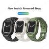 Cinturino per Apple Watch Ultra 49mm 45mm 44mm 41mm 40mm Cinturino in silicone per Iwatch Serie 8 7 6 Se 5 4 Bracciale con copertura protettiva
