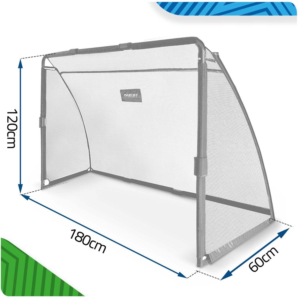 Large Football Goal For Soccer 180 X 120 X