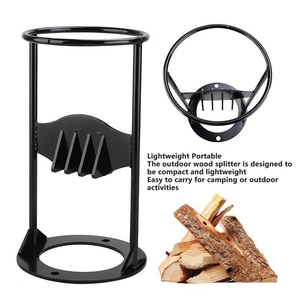 Wood Splitter Firewood Kindling Splitter Manual Splitting Tool for Splitting Wood Home Camping Wilderness S