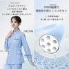 Yodilala Women's Medical Nurse Uniform, Antibacterial, Odor-Resistant, Breathable, Medical Scrub Set with Pockets, Blue, Short Sleeve Suit (Includes P