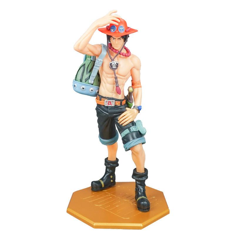 One Piece Ace Pvc Collectible Figure Backpack Model For Anime Fans