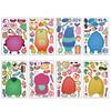 8PCS  Sticker Cute Monster Puzzle Decoration Booklet Luggage Graffiti Waterproof Handmade Stickers