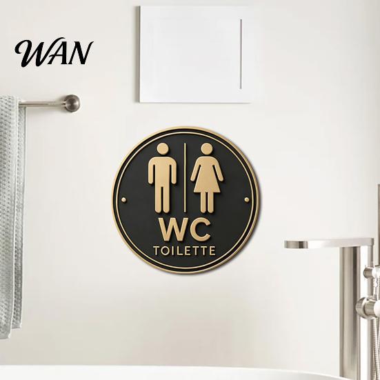 Outdoor Wall Decor Round Art Sign Retro Style Metal Welcome Rustic Patio for Front Door Bedroom Bathroom Bar Decoration Weatherproof