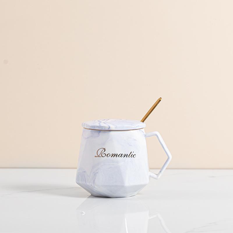 Simple fashion ceramic cup creative mug coffee cup couple cup gifts business souvenir