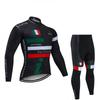 Long Sleeve Cycling Jersey Set Men Women Autumn Winter Lightweight Quick Dry UV Protection Road MTB Bike Wear