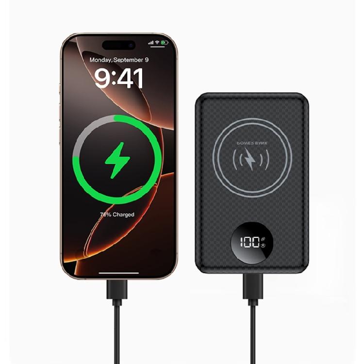Standard 18650 Mobile Power DIY Housing Case 22.5W/10W Fast Charging Built In LED Lamp For Emergency Lighting