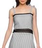 Moomaya Printed Adjustable Shoulder Strap Women Casual Sleeveless Long Dress