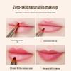 Dual-ended Retractable Lip & Concealer Brush with Lid - Portable, Multifunctional Beauty Tool