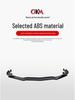 Front Lip Kit for 2020-2024 Chevrolet Corvette C8: Splitter and Wind Deflector Set
