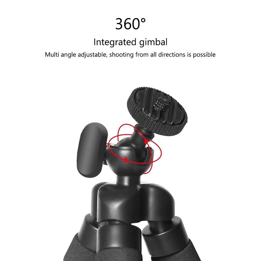 1Pcs Sponge Octopus Smartphone Monopod Camera Holder Clip Tripe Stand Durable Phone Tripod