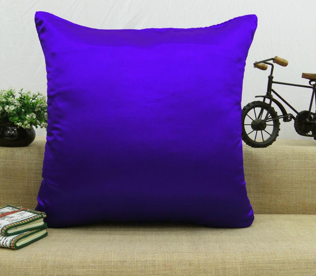 Decorative Home Decor Satin Silk Cushion Pillow Throw Cover Case - Choose