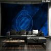 Club Brugge KV Wall tapestry, aesthetic printed fabric blanket, suitable for bedroom, living room, and home decor.